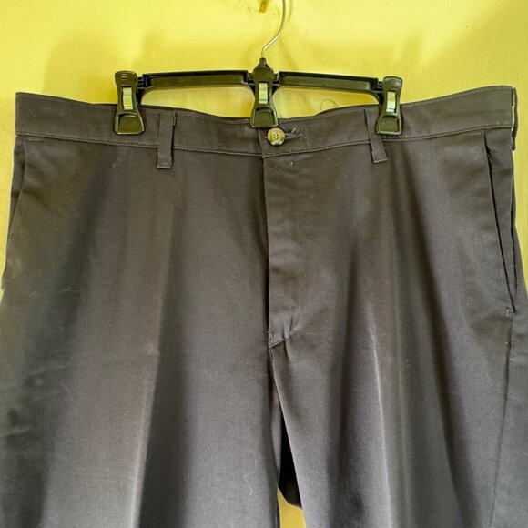 Lee Custom fit collection Navy Blue Men's Work Dress Pants size 38x32 - Picture 2 of 8